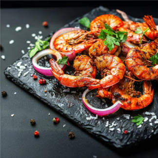 Chilli Prawns (Dry)