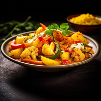 Aloo Gobhi Masala